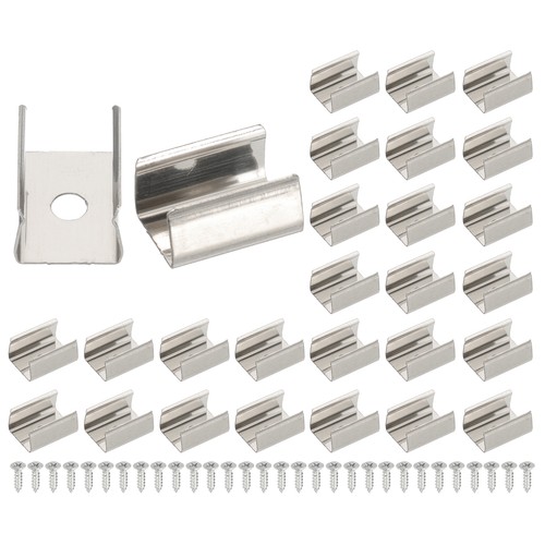 Led strip clips - clips,, stück