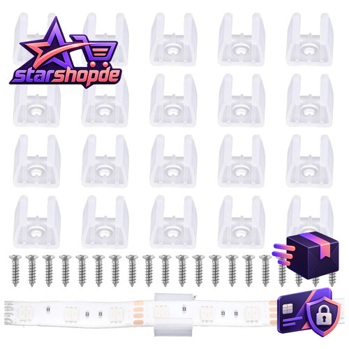 Led lichtstreifen clips - lichtstreifen,