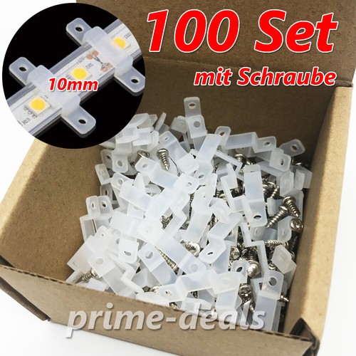 100x led band leisten - band, halter