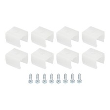 80Stk LED Neon Montage Clips