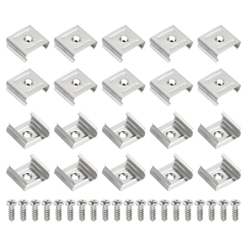 Led streifen clips - led, 80stk